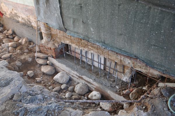 Underpinning Repair in Weatherford